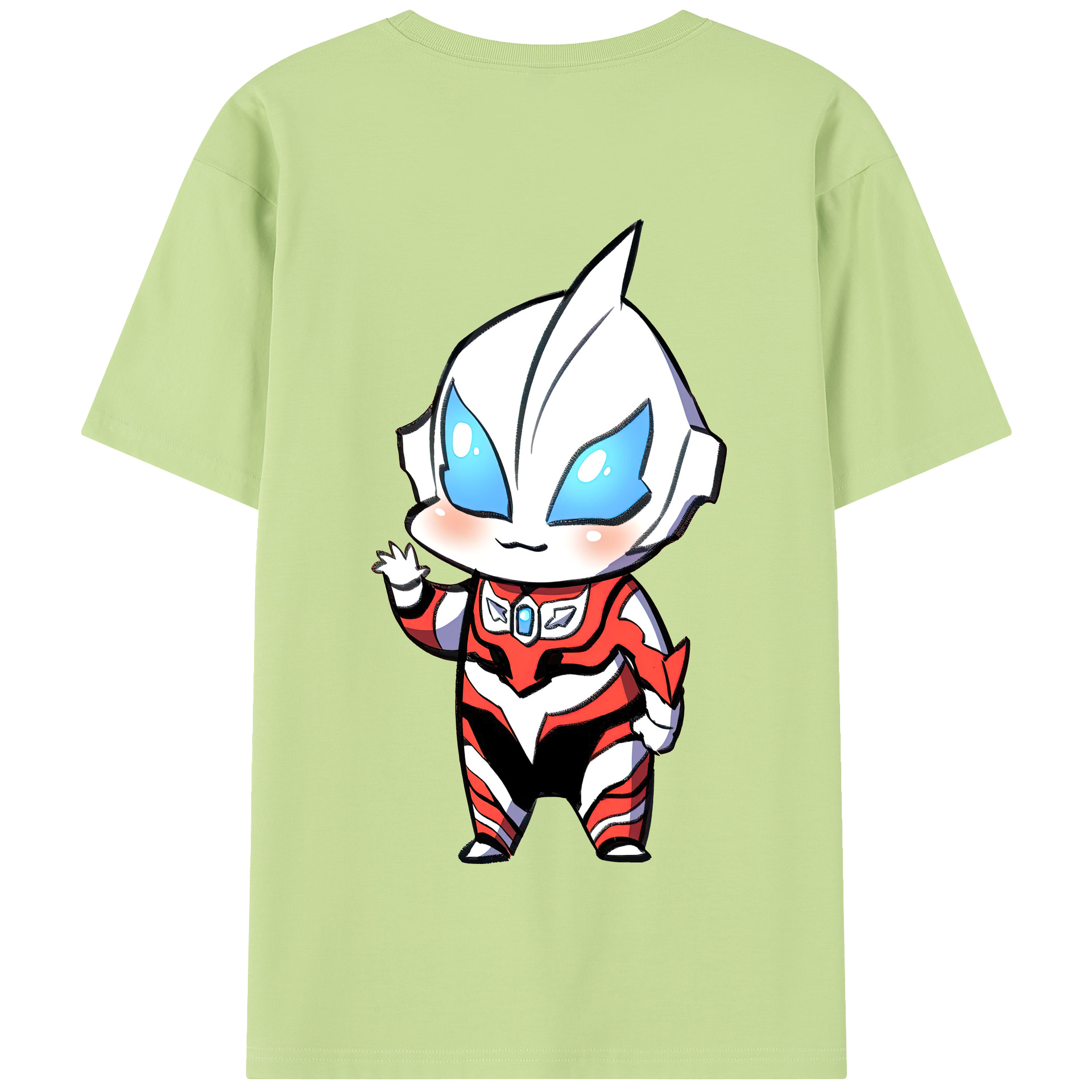 （画像用） ウルトラマン Ultraman 綿100％半袖Tシャツ（背面プリント）